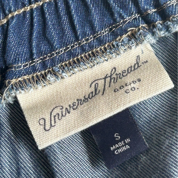 Universal thread denim skirt, elastic waste size S - Picture 4 of 6